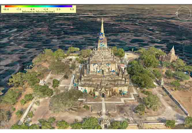 3D Photogrammetric Model of Pagoda Structures in the Bagan World Heritage Site Acquired by UAV