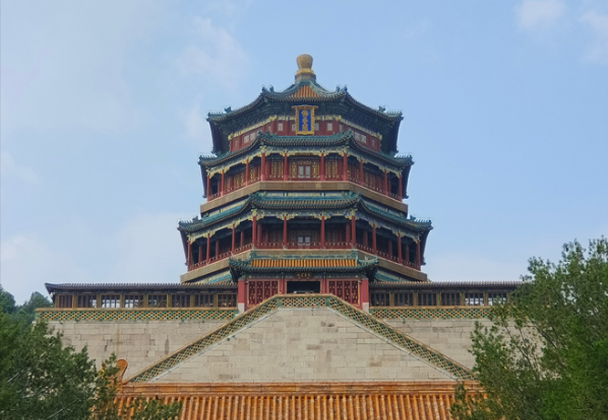 Precision Survey and Mapping of the Foxiang Pavilion in the Summer Palace