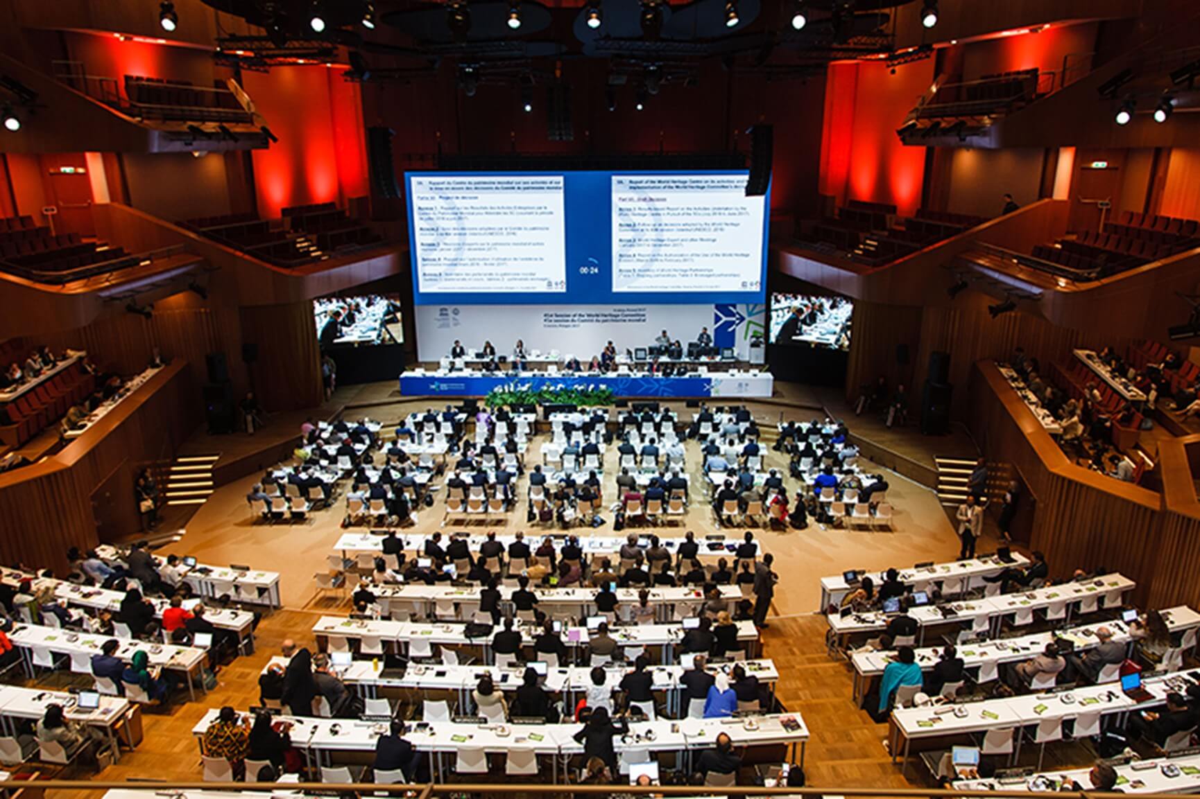 “Preserving the UNESCO Designated Places from Space” side event during 41st  session of the World Heritage Committee