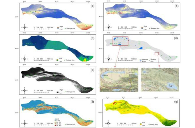 丝绸之路遗产地土地利用变化与洪水风险监测评估