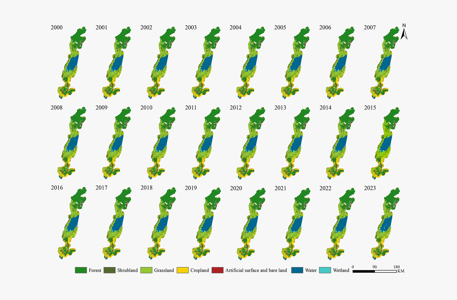Virunga分类结果图