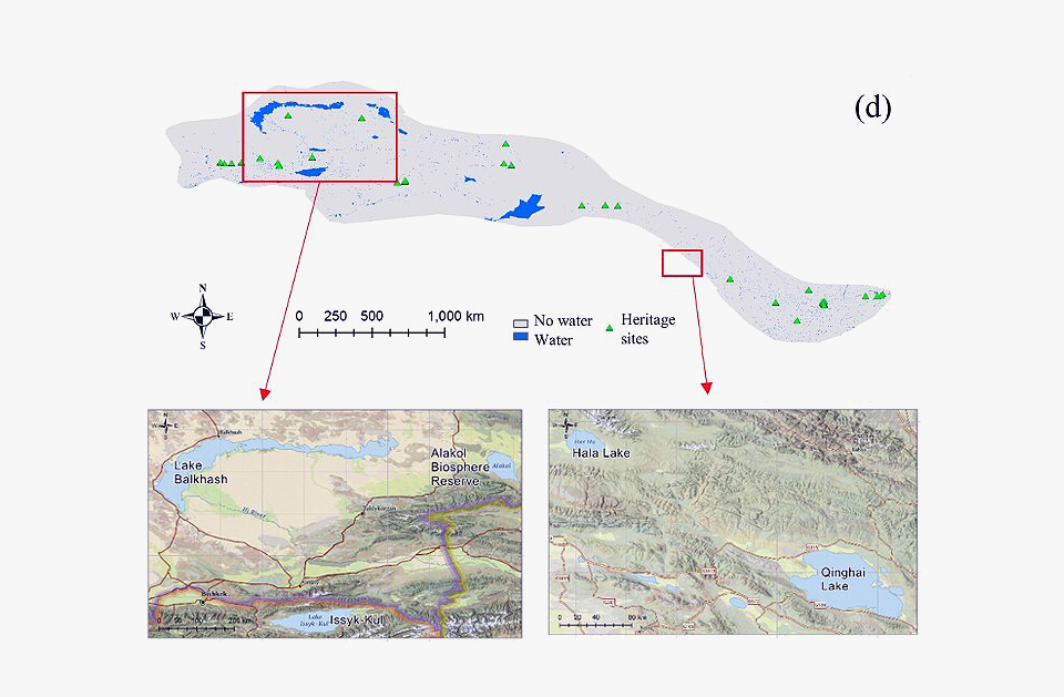 丝绸之路遗产地土地利用变化与洪水风险监测评估