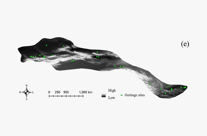 丝绸之路遗产地土地利用变化与洪水风险监测评估